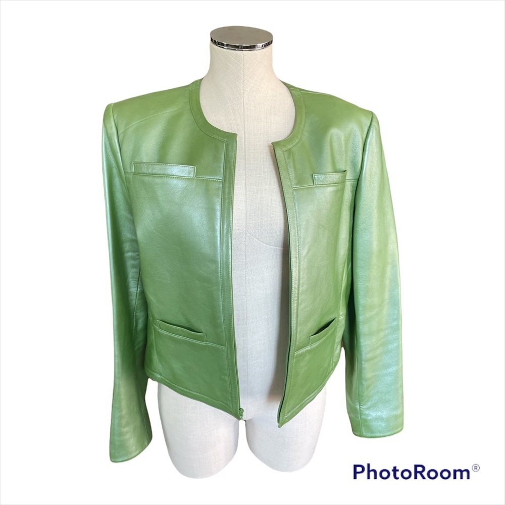 Carlisle 100% Super Soft Leather Jacket-cropped
